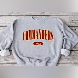 Commanders Offset Crewneck